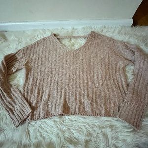 Cropped sweater